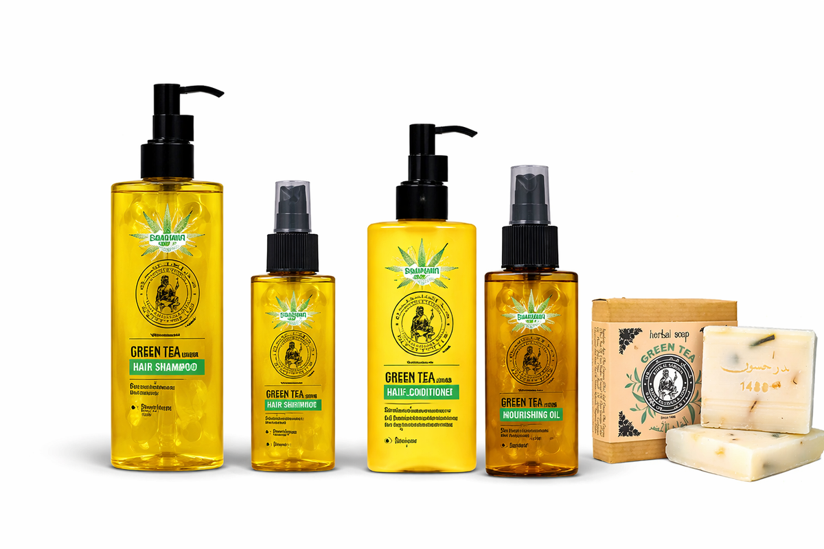 Green tea hair bundle