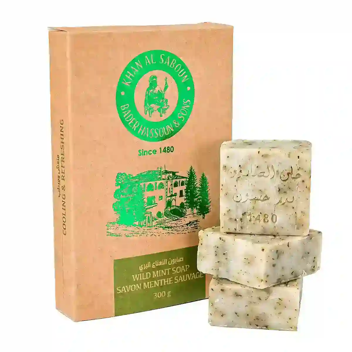 Herbal Soap – Wild Mint – Pack of 6